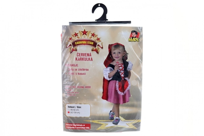 Abito Cappuccetto Rosso per bambini