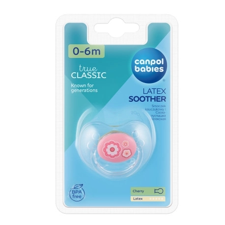 Succhietto a ciliegia in caucciù Canpol Babies 0-6 mesi