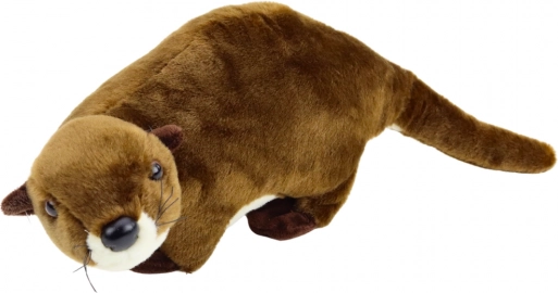 Giocattolo di peluche lontra marrone 37 cm