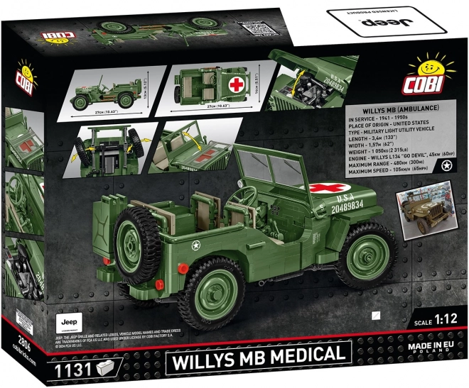 Costruzione Jeep Willys MB Medical