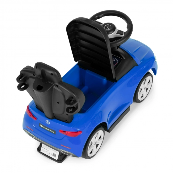 Auto spingi e corri per bambini con licenza Mercedes C Class - Blu