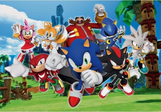 Puzzle Sonic SuperColor 104 Pezzi