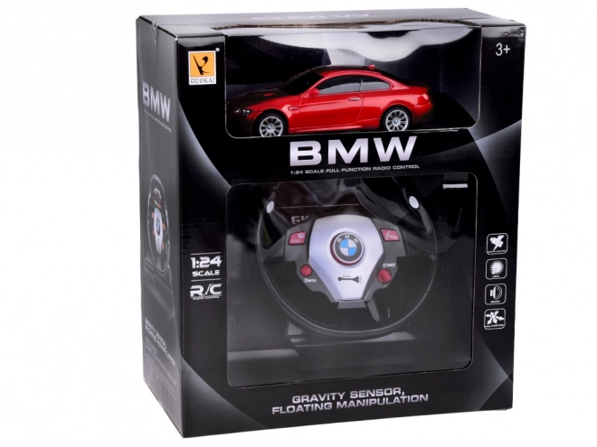 Auto sportivo con volante BMW 1:24 radiocomandato