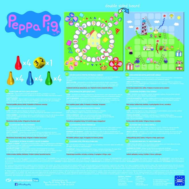 Gioco 2 in 1 con Peppa Pig: Scale e Serpenti