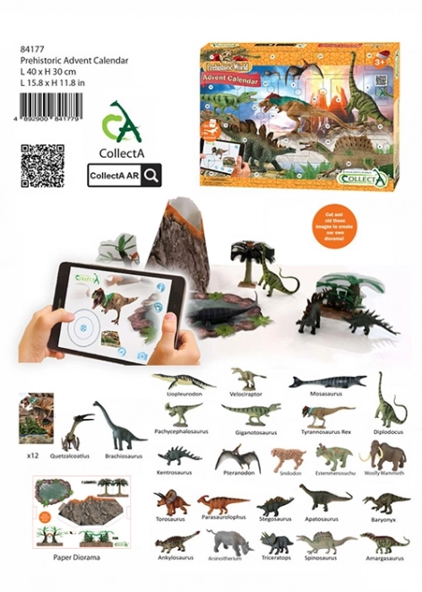 Calendario Avvento Dinosauri