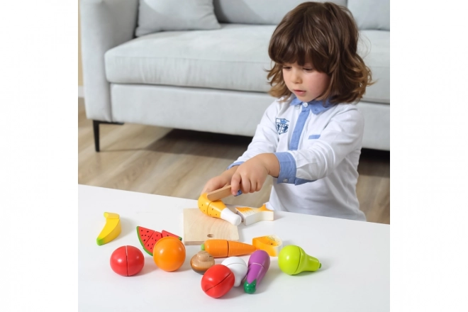 Set da cucina in legno per bambini