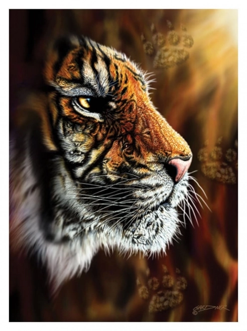 Puzzle Tigre Selvaggio 1000 Pezzi