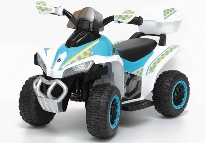 Quadriciclo Ricaricabile GTS1188-A Polizia Bianco