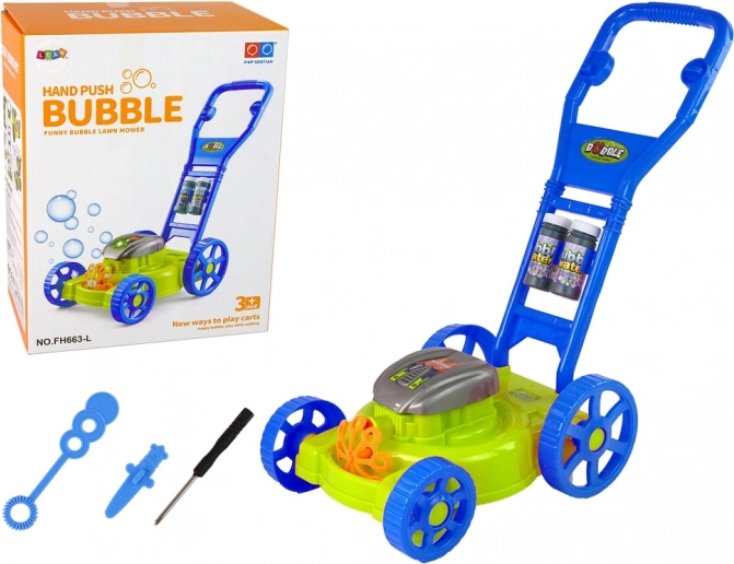 Tosaerba a bolle – tosaerba giocattolo blu con musica