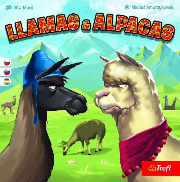 Lamy e alpaca gioco da tavolo in scatola