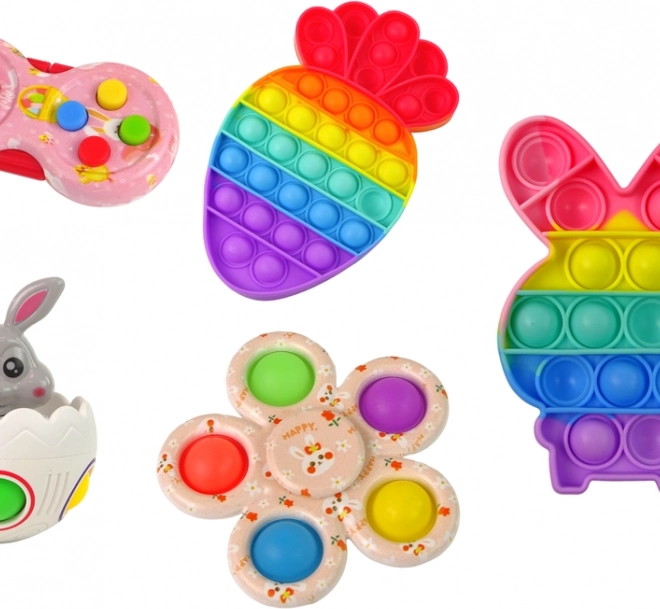 Divertenti forme POP IT a tema pasquale