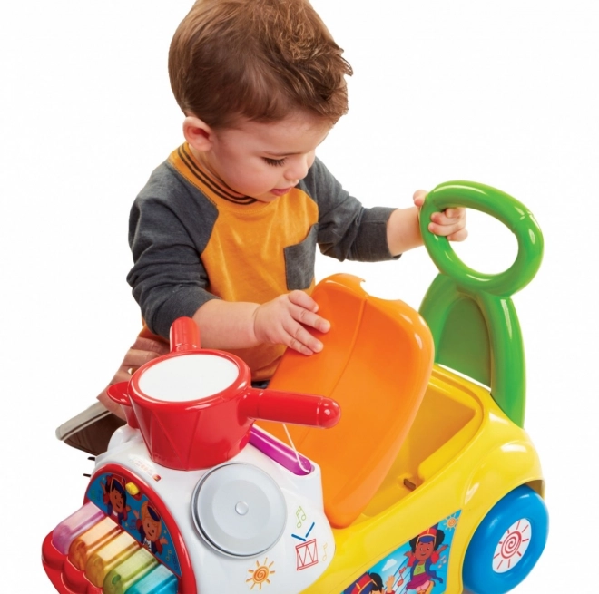 Cavalcabile musicale giallo Fisher-Price