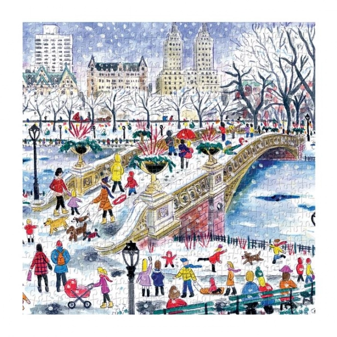 Puzzle Bow Bridge nel Central Park 500 Pezzi