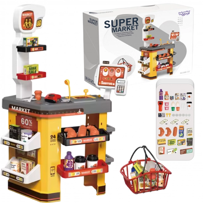 Supermercati interattivi per bambini con accessori