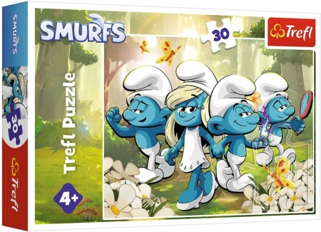 Puzzle I Puffi – avventura, 30 pezzi