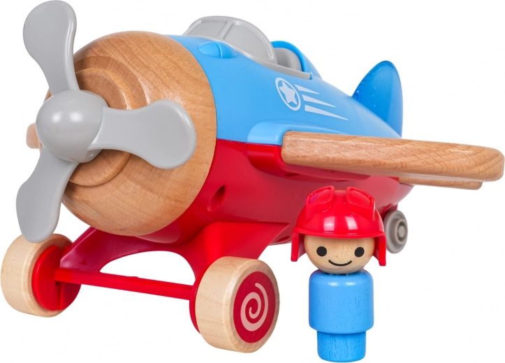 Combinazione resistente di legno e plastica