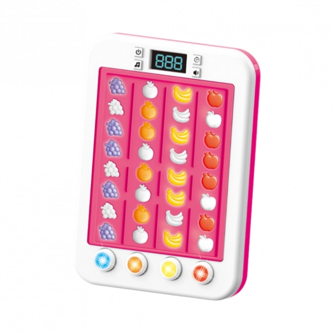 Gioco ritmico elettronico colorato