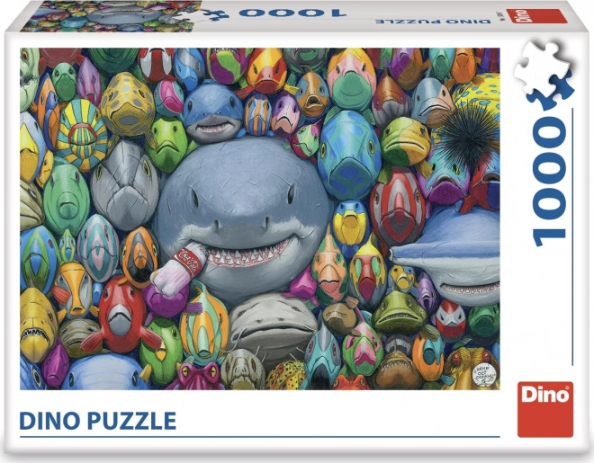 Puzzle pesci colorati 1000 pezzi