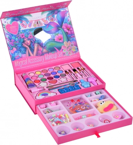 Grande set di bellezza Sirena ombretti smalti fermagli elastici per capelli