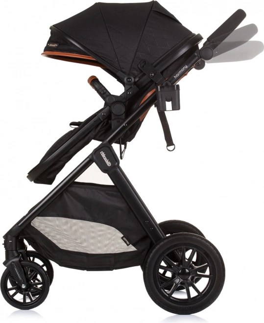 Passeggino combinato 2 in 1 Chipolino Harmony Blu – Ossidiana