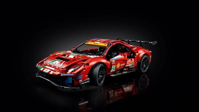 Automobile da corsa Ferrari 488 GTE LEGO Technic