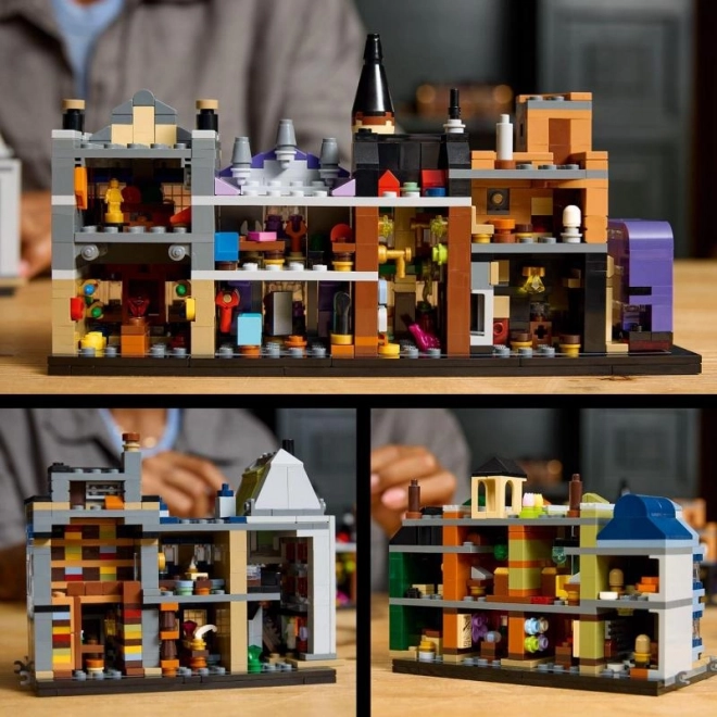 Modello in miniatura Negozi di Magia su Diagon Alley da LEGO Harry Potter