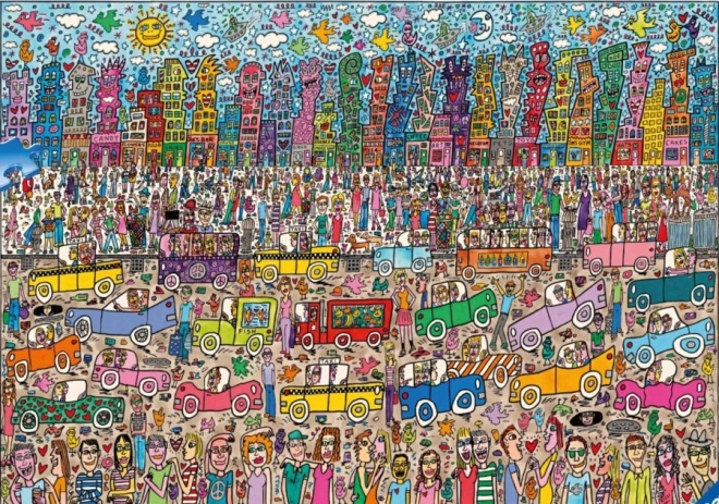 Puzzle Ravensburger di James Rizzi: La città 5000 pezzi