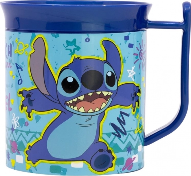 Tazza di plastica con motivo Stitch