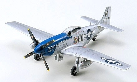 Modello di aereo P-51D Mustang nordamericano