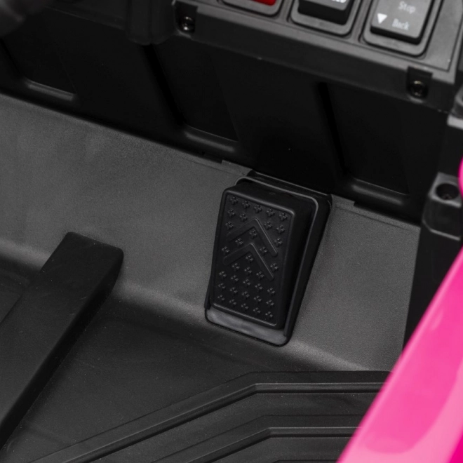 Auto elettrico per bambini Buggy Madman UTV-MX rosa