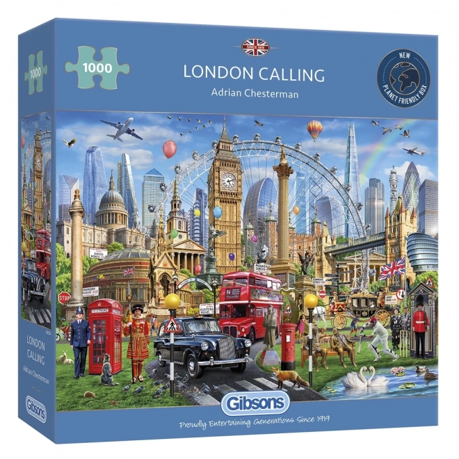 Puzzle Richiamo di Londra 1000 pezzi