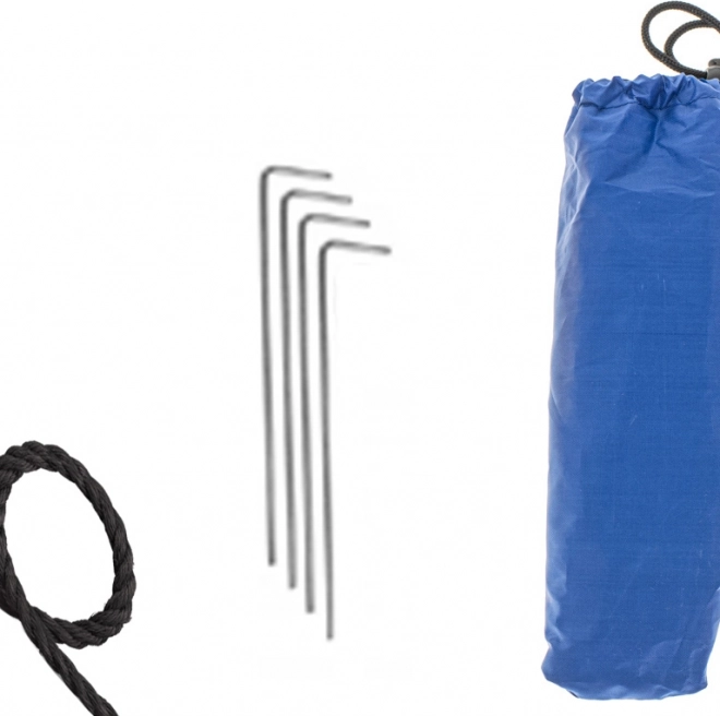 Grande ombrellone da spiaggia e da giardino pieghevole 2 in 1