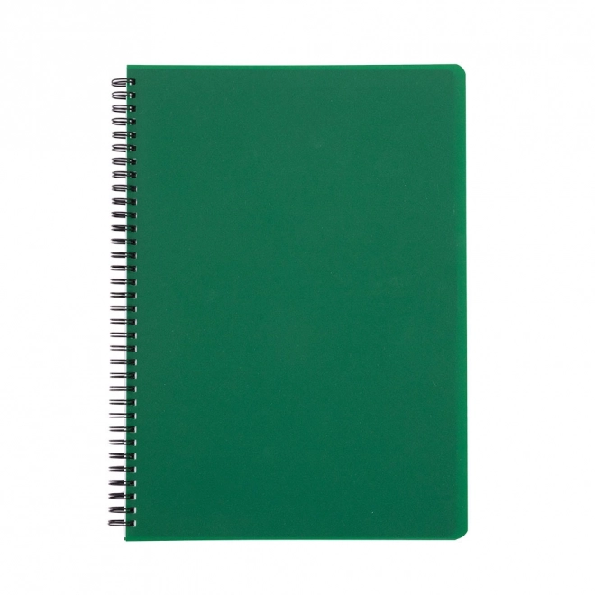 Blocco a spirale A5 verde Classic