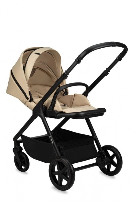 Passeggino combinato 2 in 1 MoMi Giselle beige 2024