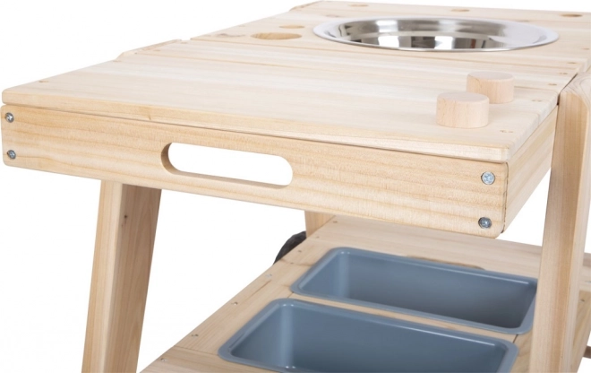 Piccola cucina da esterno in legno Small Foot