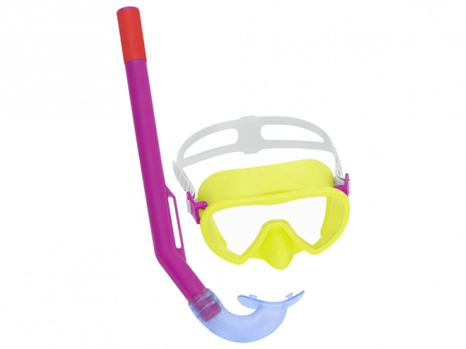 Maschera da snorkeling Bestway per bambini – Giallo