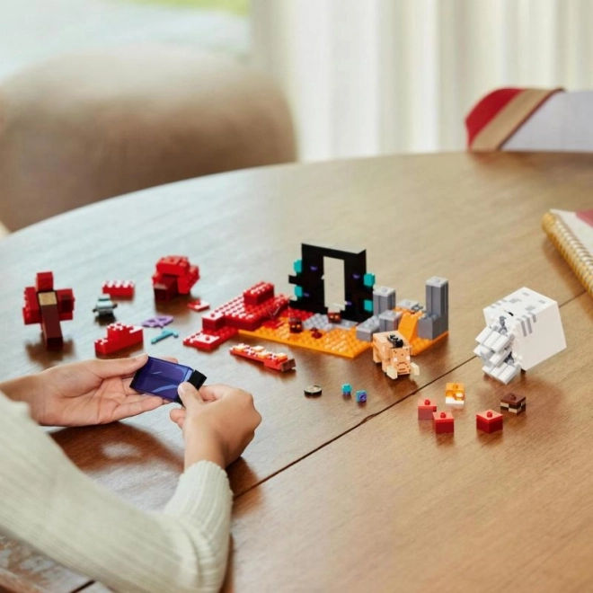 LEGO Minecraft Sfida al portale del Nether