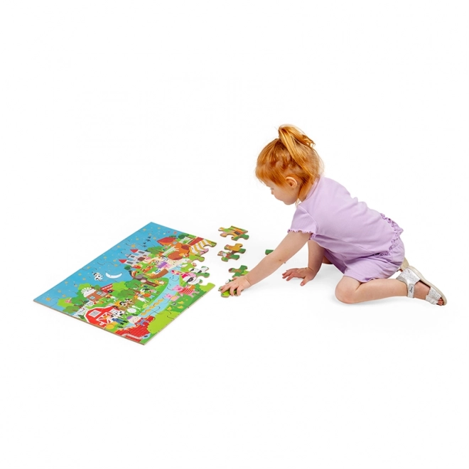 Puzzle da pavimento Storia Fiabesca Bigjigs Toys