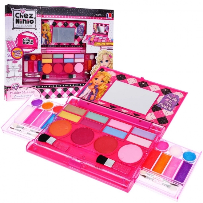 Set da trucco rosa per bambini 5+ con accessori