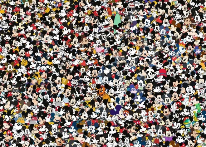 Puzzle Disney Sfida Topolino 1000 pezzi di Ravensburger