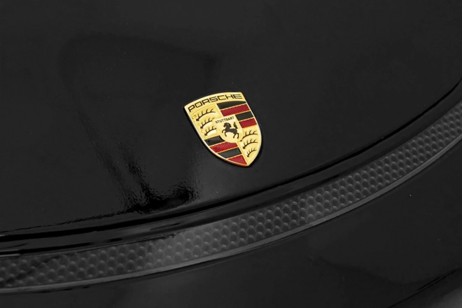 Macchina elettrica per bambini Porsche 718 verniciata – nero