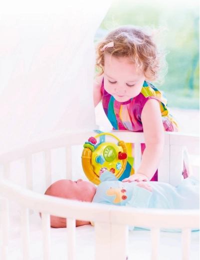 Fissaggio facile al lettino o al passeggino