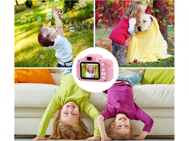 Fotocamera per bambini Unicorno rosa