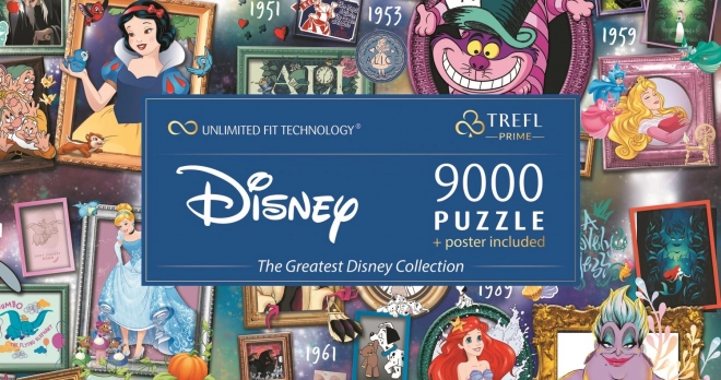 Puzzle Disney Anni con UFT - 9000 Pezzi