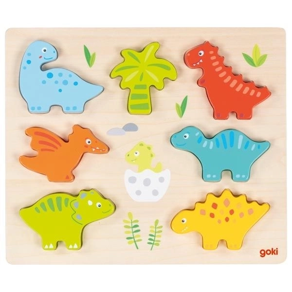 Puzzle e Figurine Dino 2 in 1