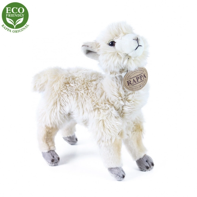 Peluches Alpaca in Piedi 23 cm Eco-Friendly