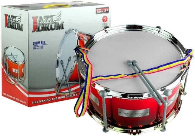 Batteria Musicale per Bambini con Bacchette e Spallacci