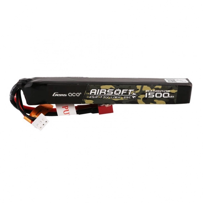 Batteria per airsoft Gens Ace LiPo 7,4V 1500mAh