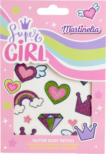 Martinelia tatuaggi scintillanti per bambini