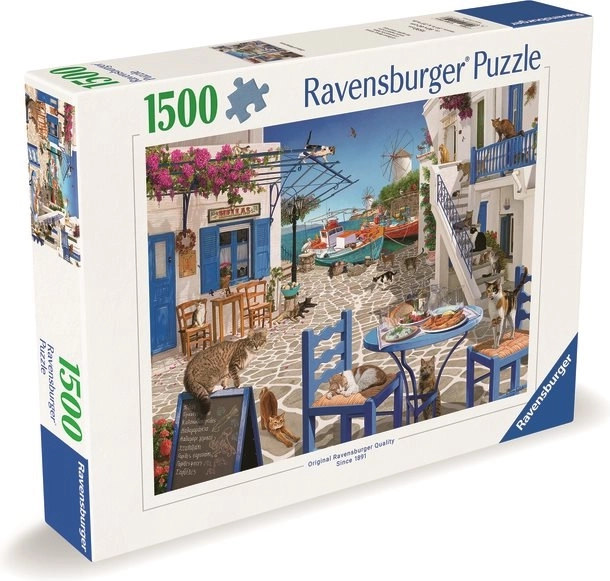 Puzzle Gatti a Mykonos 1500 pezzi